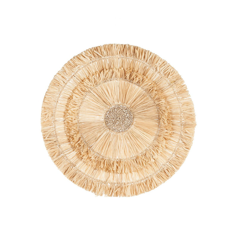 Dimensions Soleil mural Wanita en sisal 60 cm