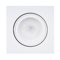 Spot encastré Fine carré blanc GU10
