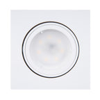 Spot encastré Fine carré blanc GU10