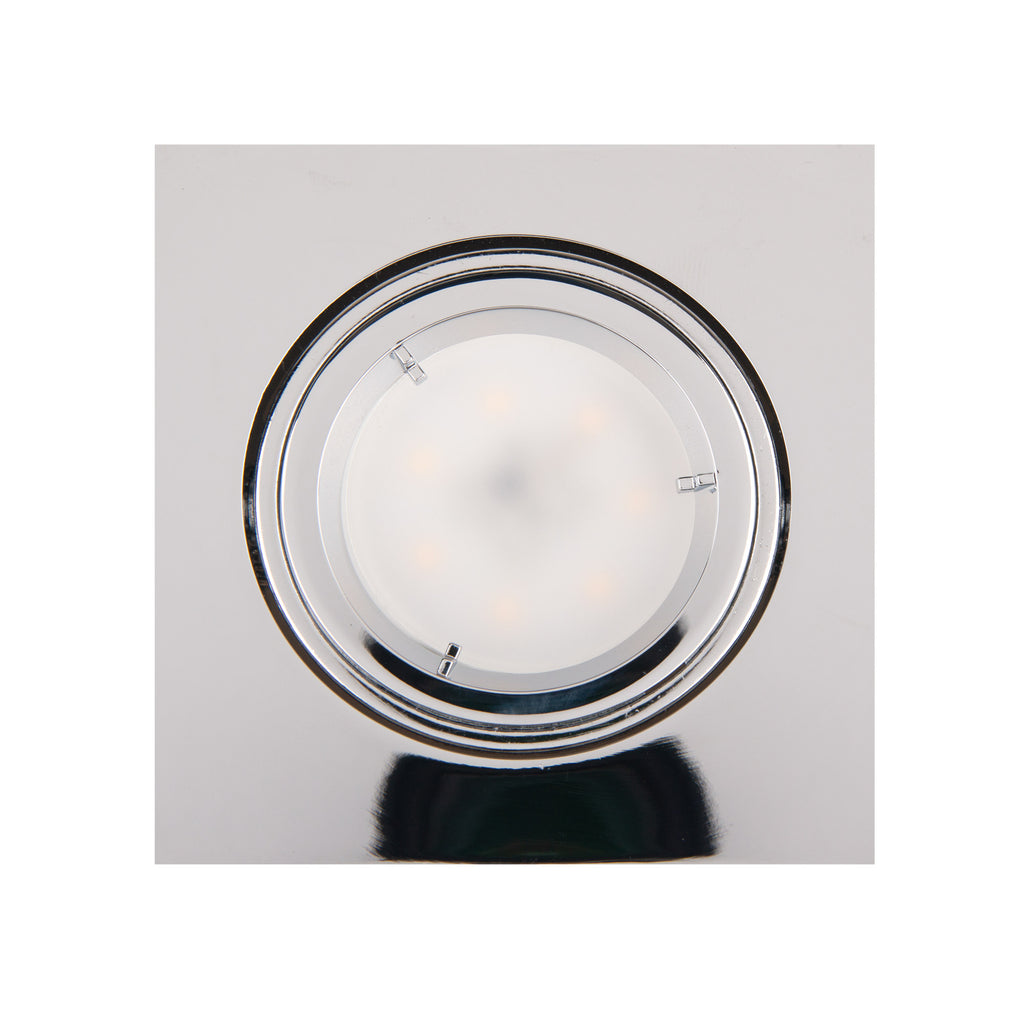 Spot encastré Fine carré chromé GU10