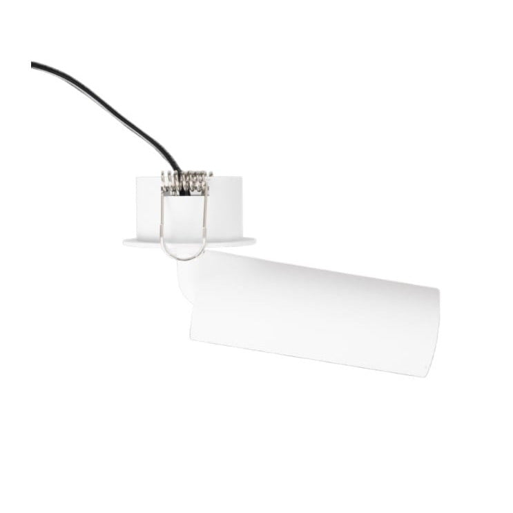 Spot encastré Halo Ø5 7 W blanc, vue 4