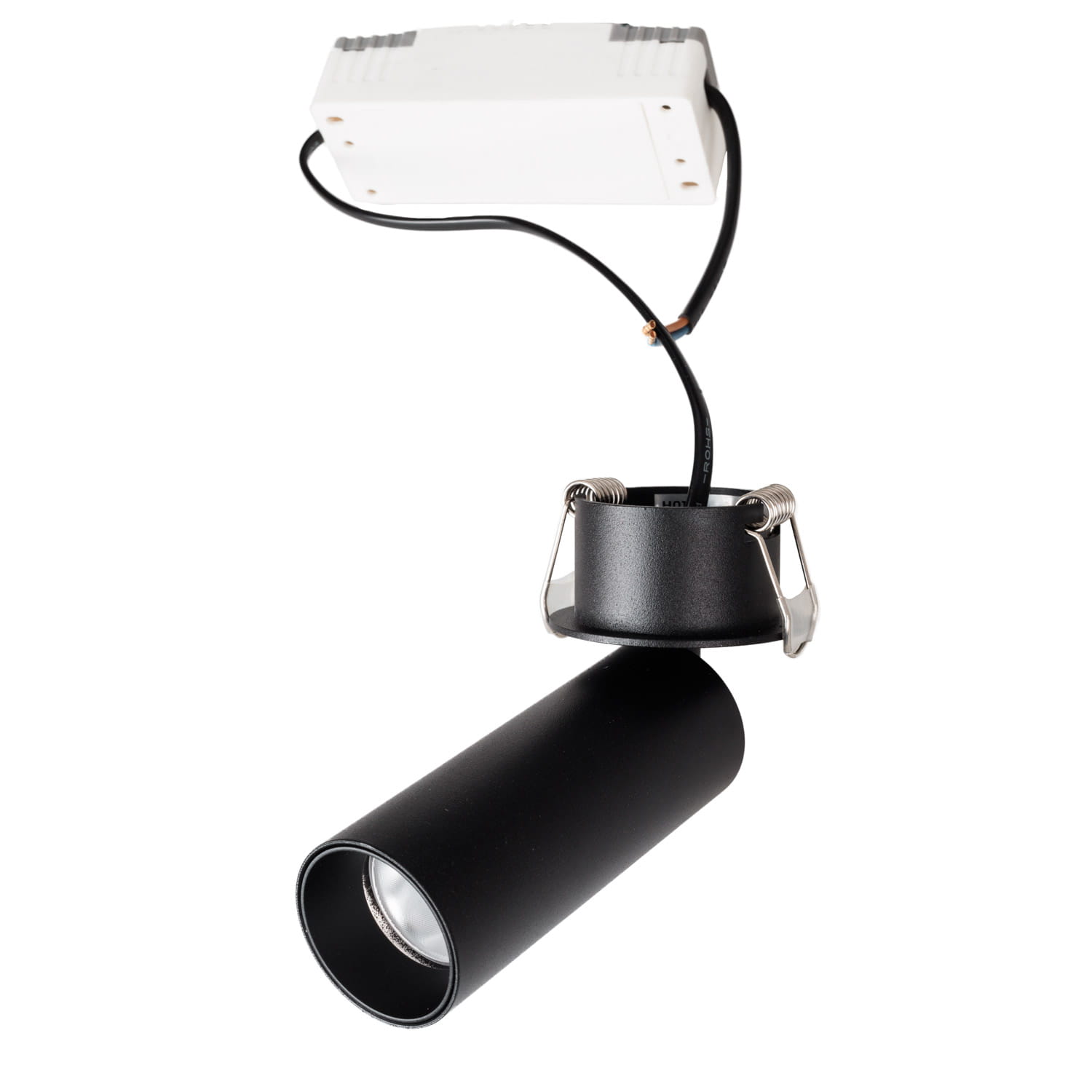 Spot encastré Halo Ø5 7 W noir, vue 3