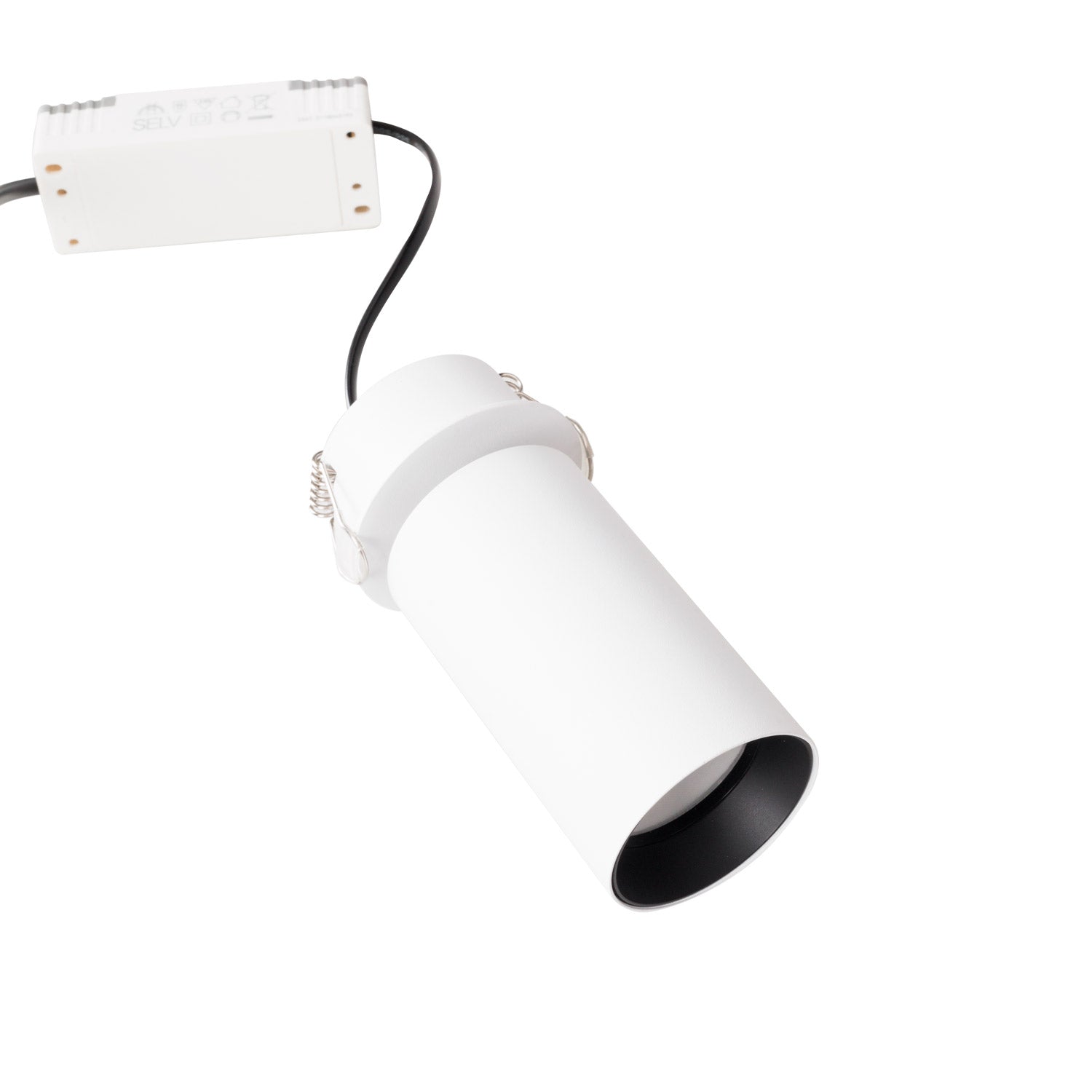 Spot encastré Halo Ø5 9 W blanc, vue 2