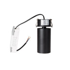 Spot encastré Halo Ø5 9 W noir, vue 3