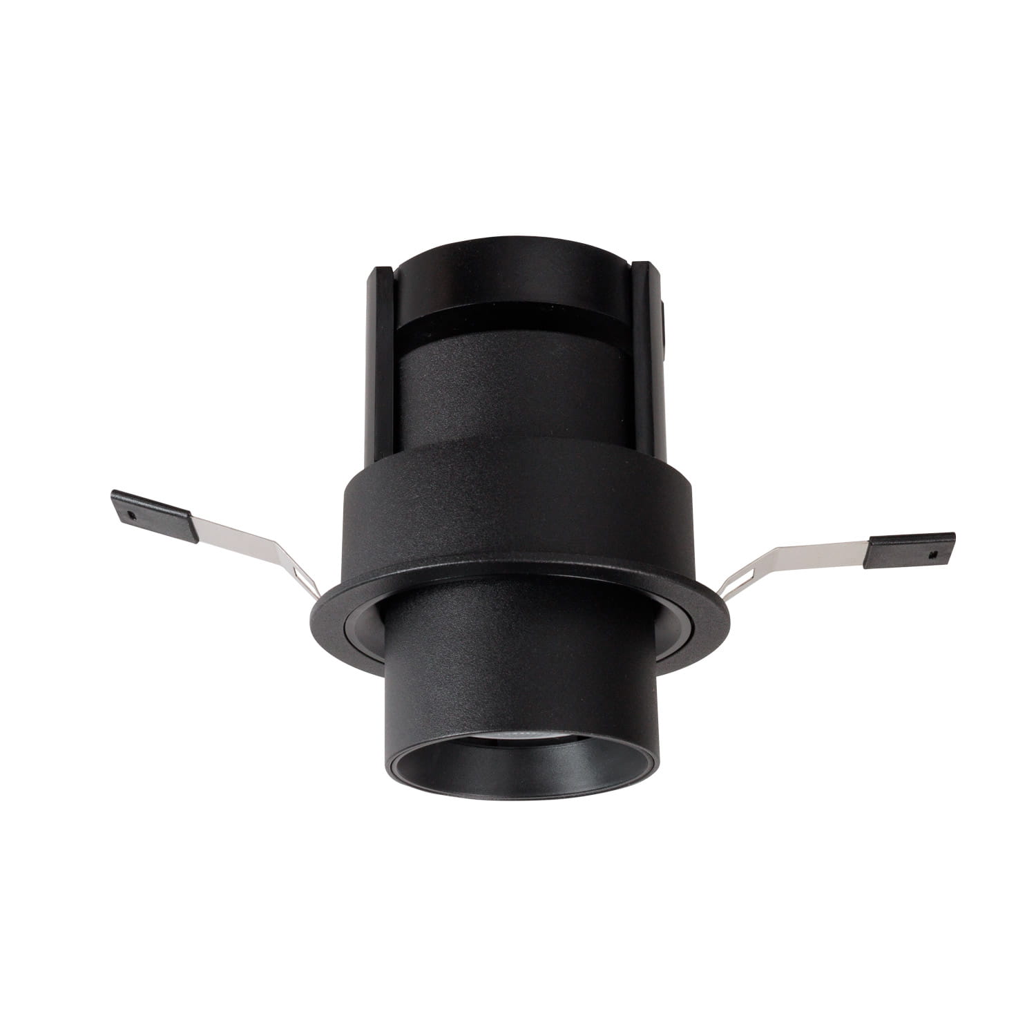 Spot encastré Halo Ø8,5 noir, vue 2