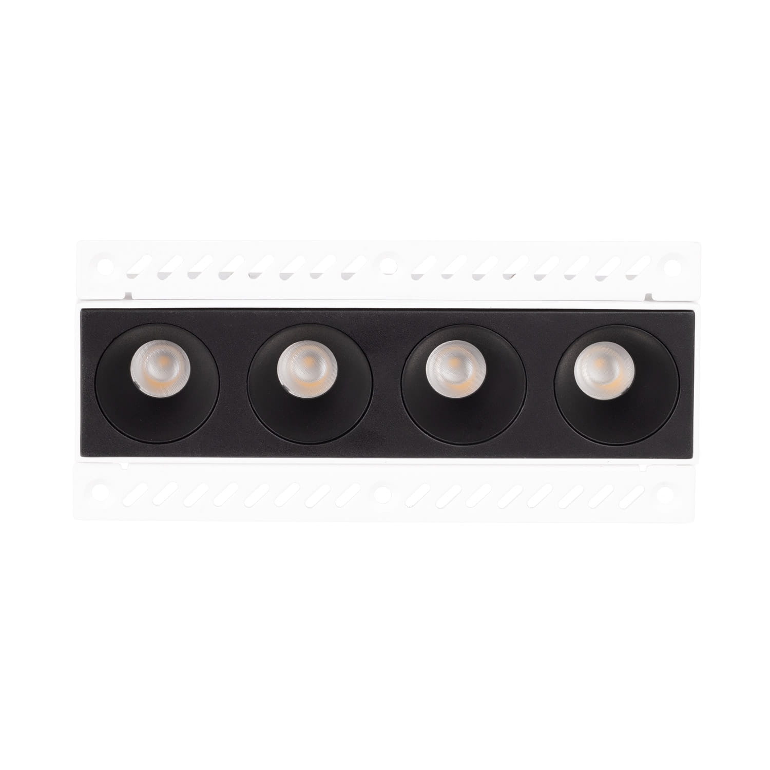 Spot encastré Modular barrette 4 cellules sans cadre