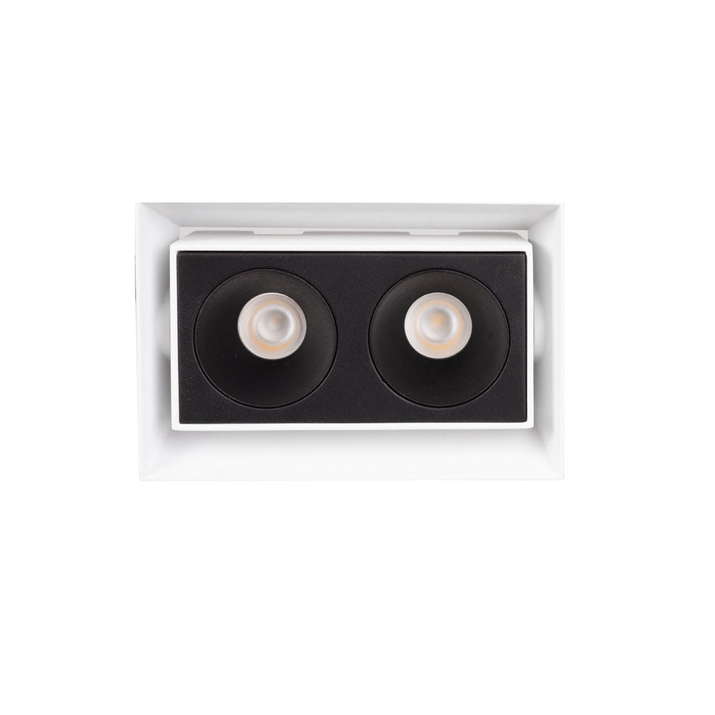 Spot encastré Modular rectangle 2 cellules 10 cm