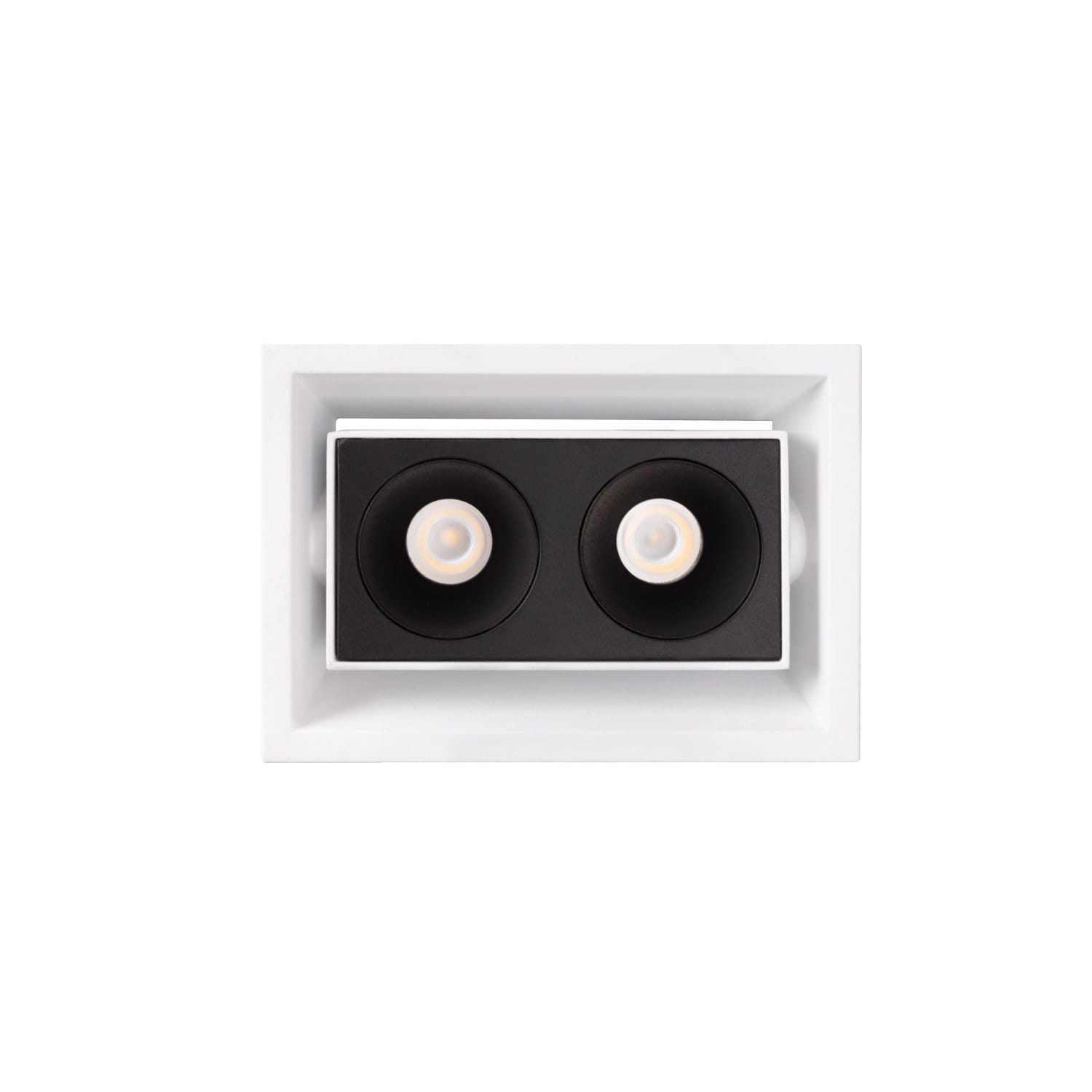 Spot encastré Modular rectangle 2 cellules 11 cm