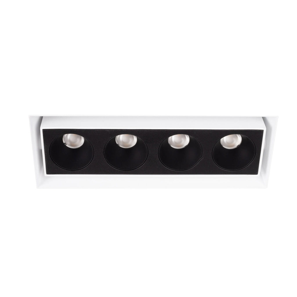 Spot encastré Modular rectangle 4 cellules 18 cm, vue 2