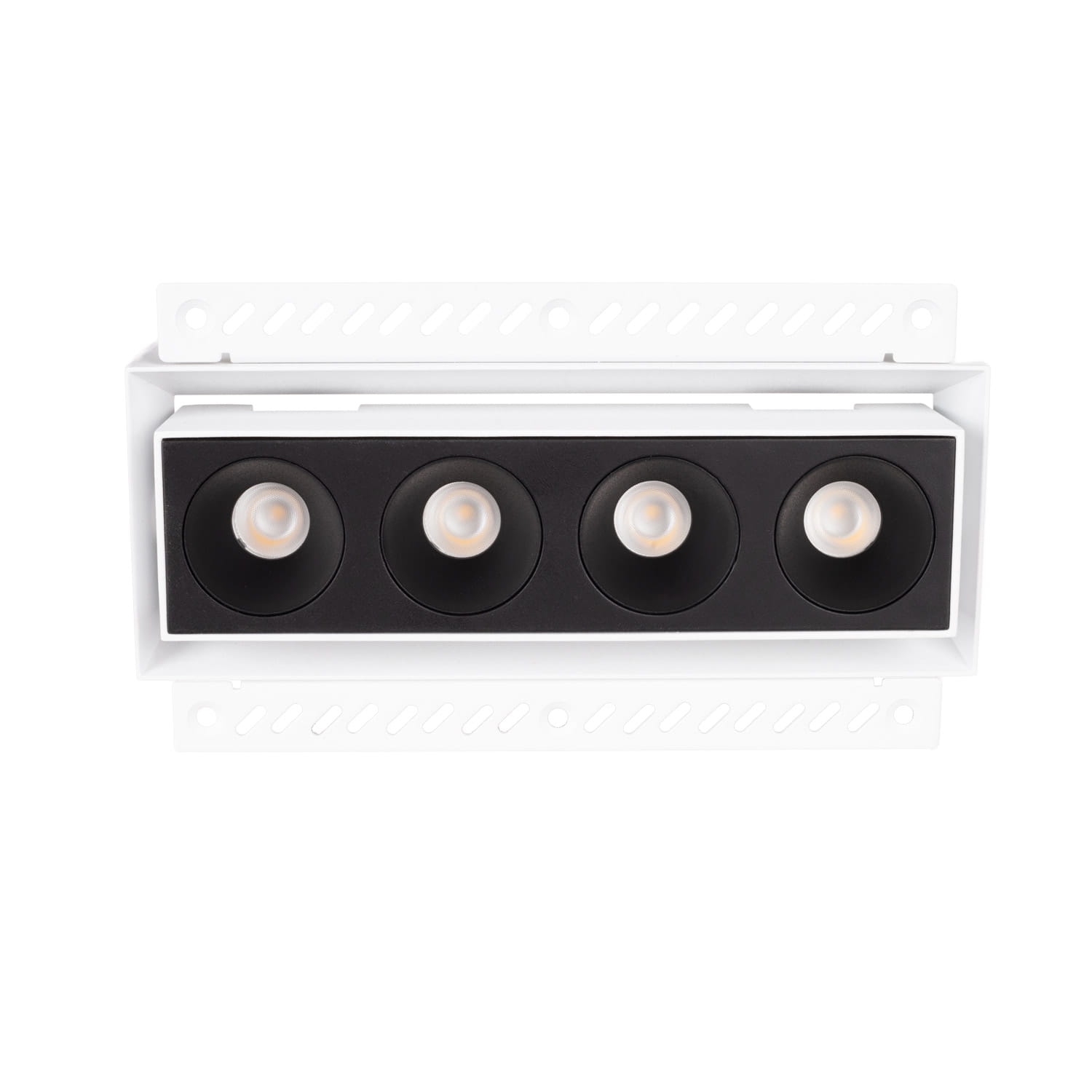 Spot encastré Modular rectangle 4 cellules 18 cm