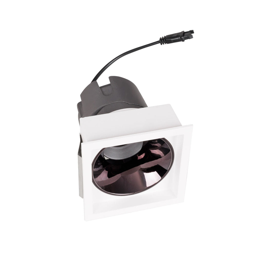 Spot encastré Spilio carré 7 cm sans cadre, vue 2
