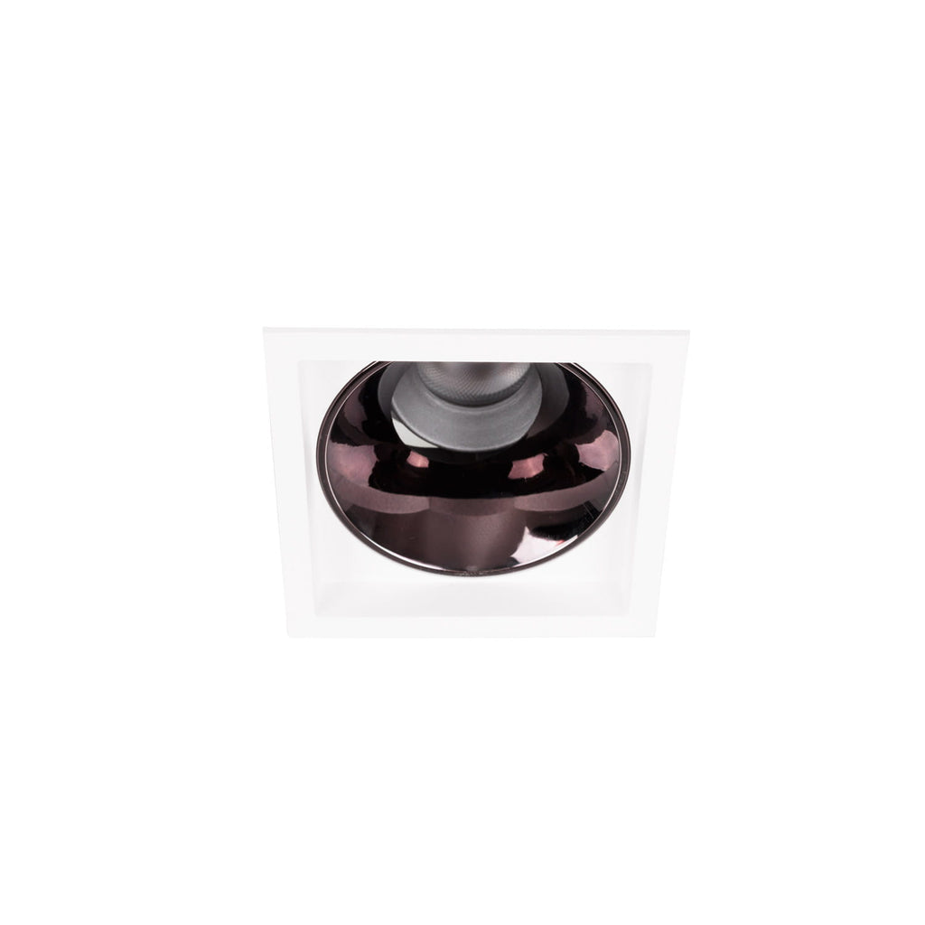 Spot encastré Spilio carré 7 cm sans cadre, vue 3