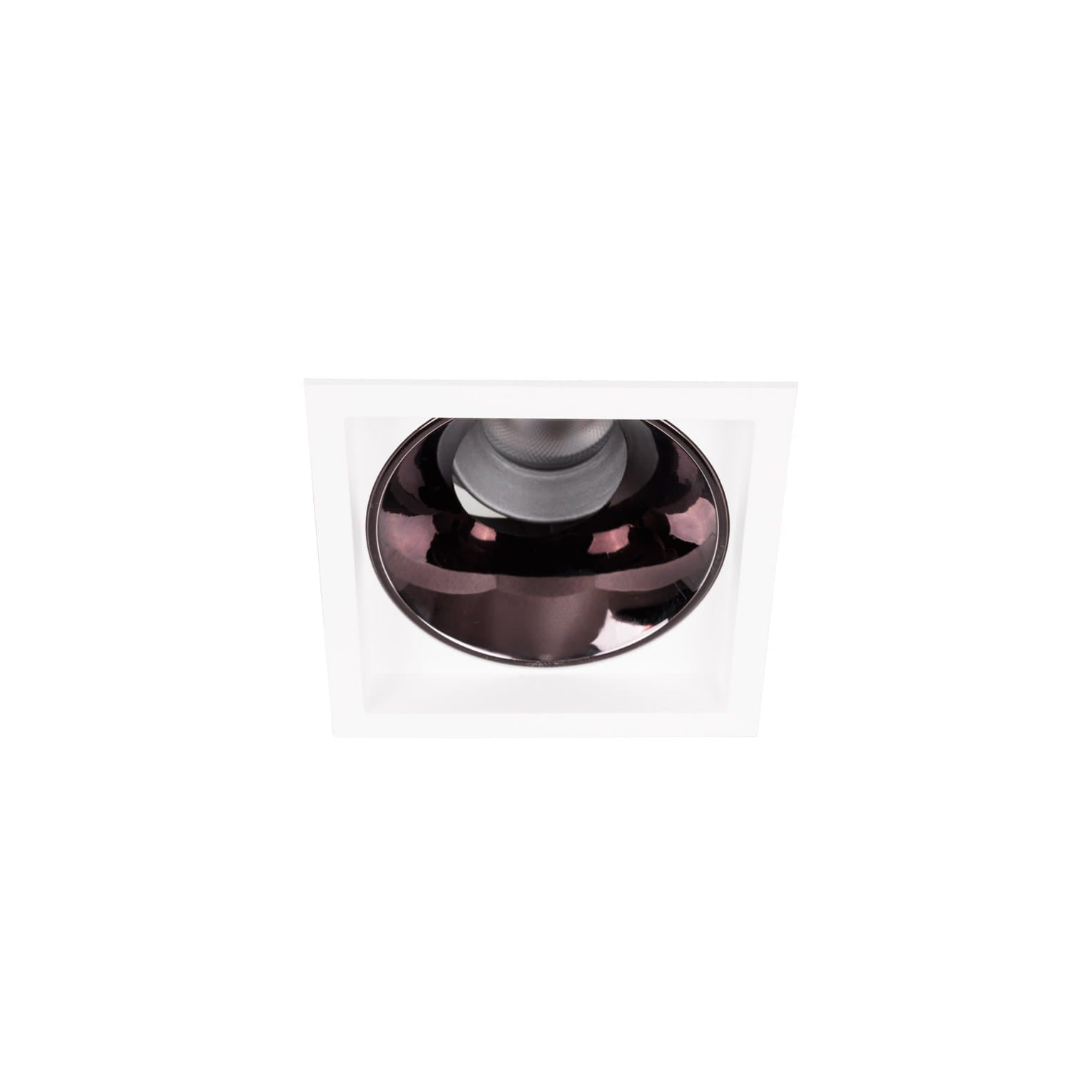 Spot encastré Spilio carré 7 cm sans cadre, vue 3