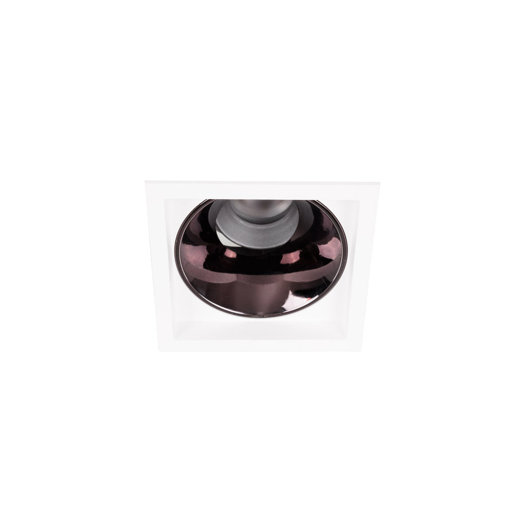 Spot encastré Spilio carré 8 cm sans cadre