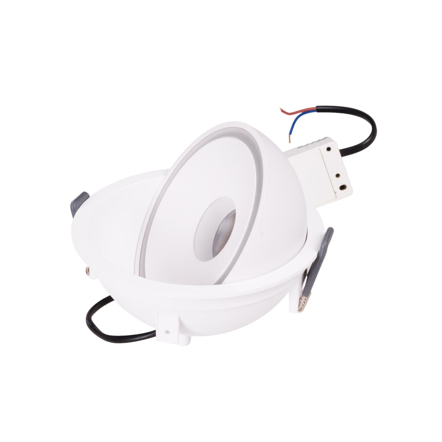 Spot encastré Vector rond blanc, vue 4