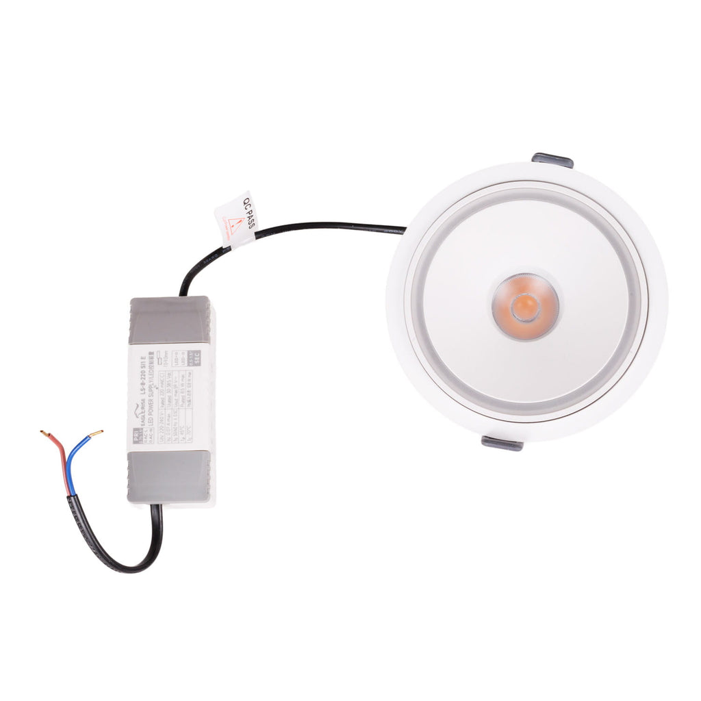 Spot encastré Vector rond blanc, vue 5