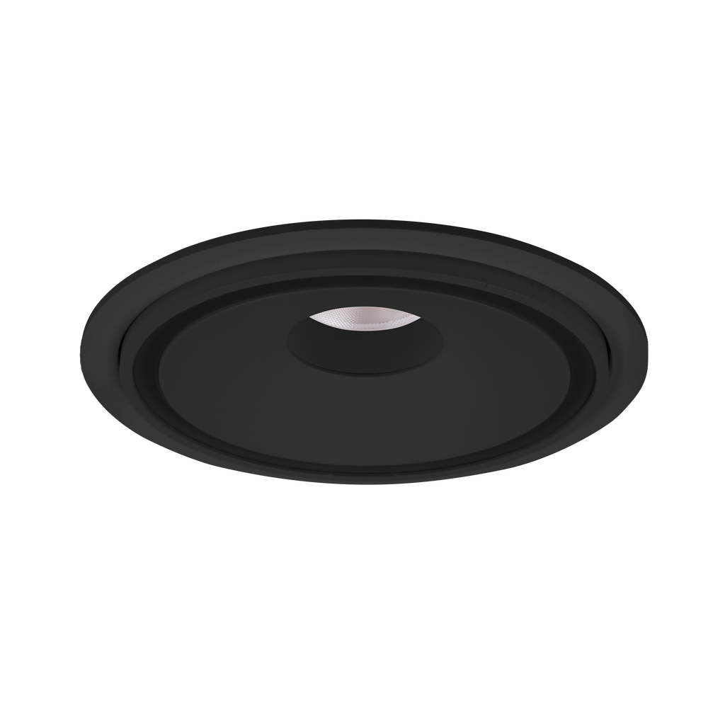 Spot encastré Vector rond noir