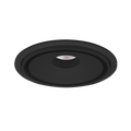 Spot encastré Vector rond noir