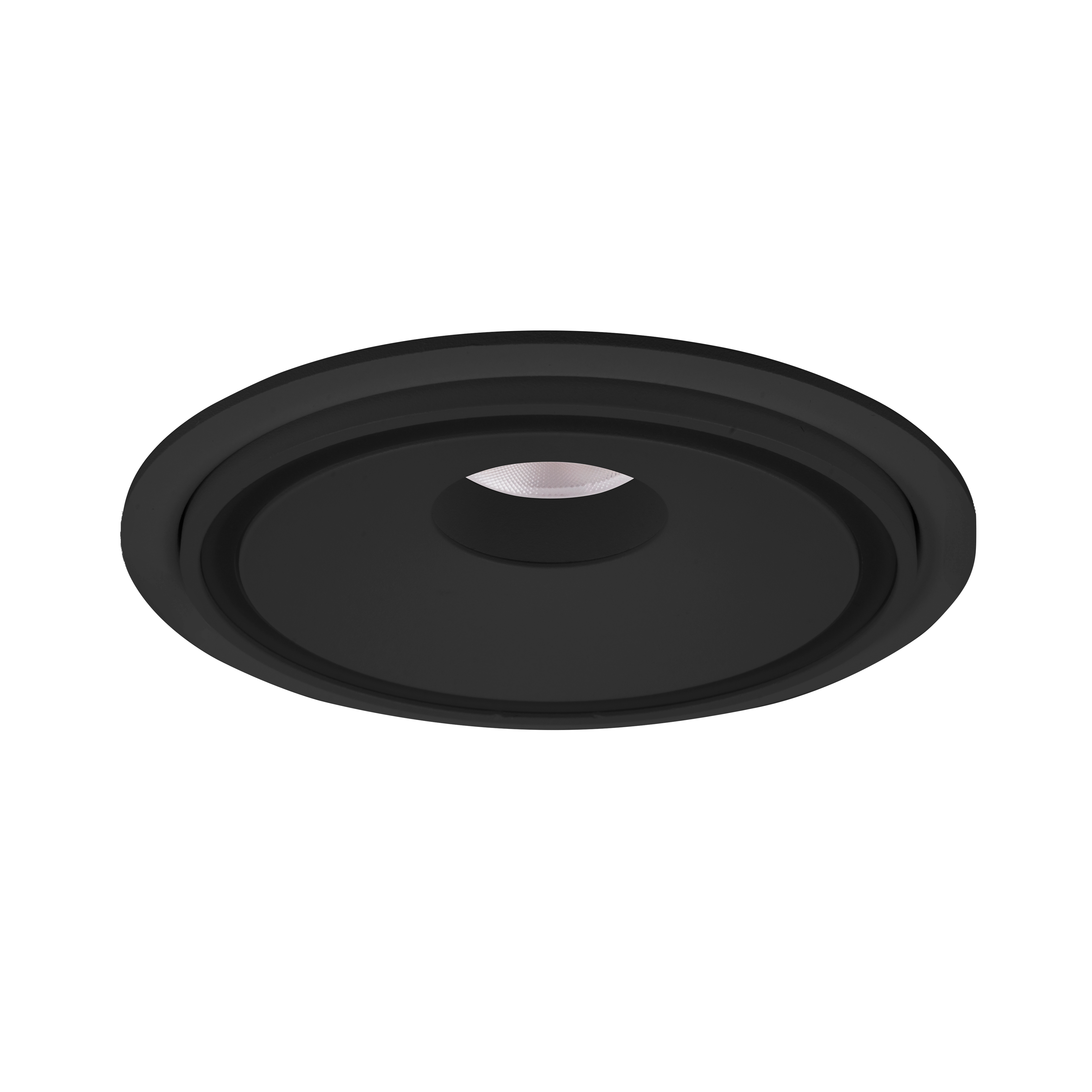 Spot encastré Vector rond noir