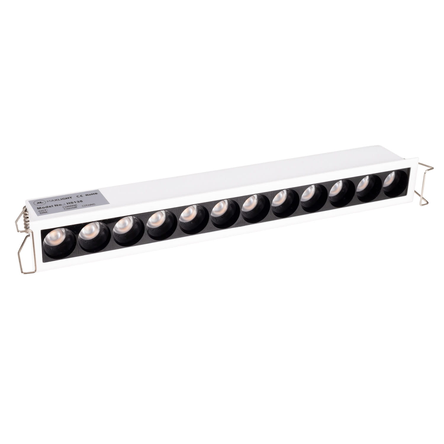 Spot encastré X-Line barrette 24 cm, vue 3