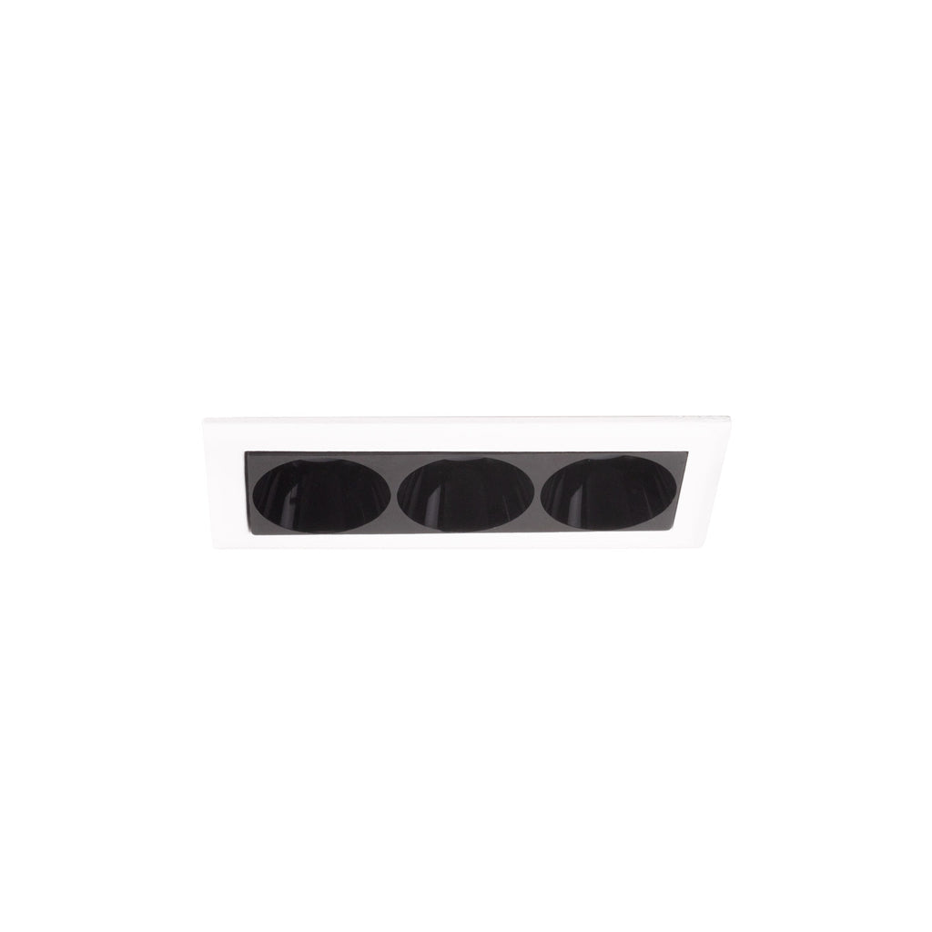 Spot encastré X-Line barrette 3 cellules