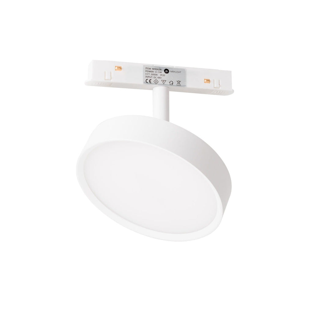 Spot Magnetic disque 12 W blanc