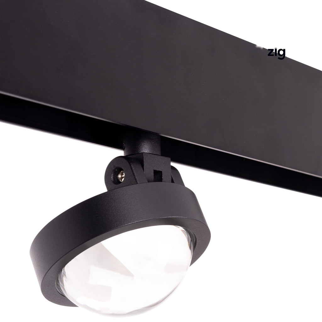 Spot Magnetic dôme 8 W noir connecté Zigbee