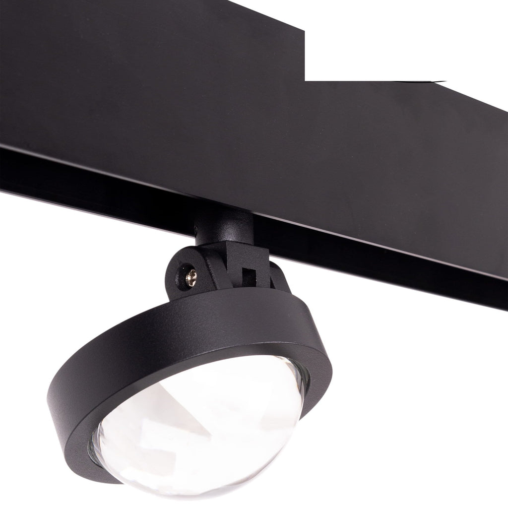 Spot Magnetic dôme 8 W noir Dali