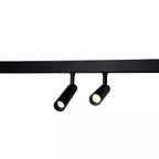 Spot Magnetic double réflecteur 2x5 W noir, vue 3