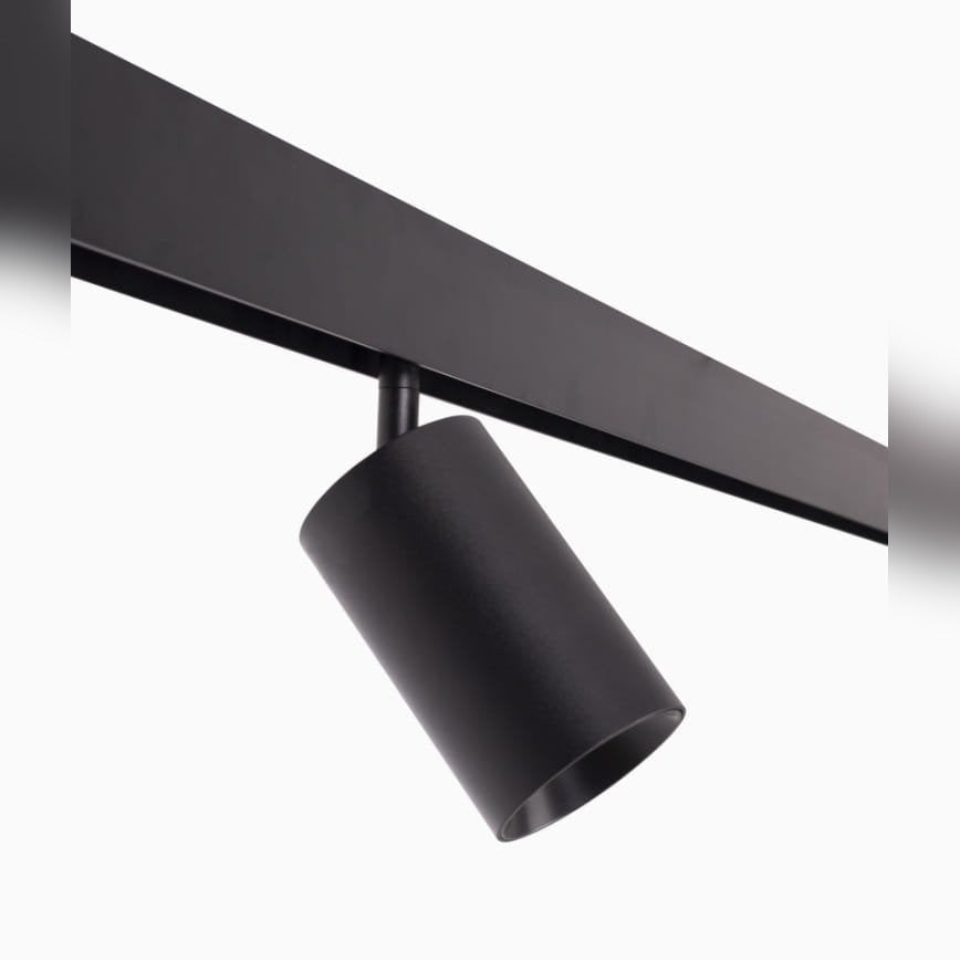 Spot Magnetic réflecteur 18 W noir connecté Zigbee, vue 2
