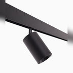 Spot Magnetic réflecteur 18 W noir Dali, vue 2