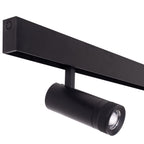 Spot Magnetic réflecteur zoom noir connecté Zigbee