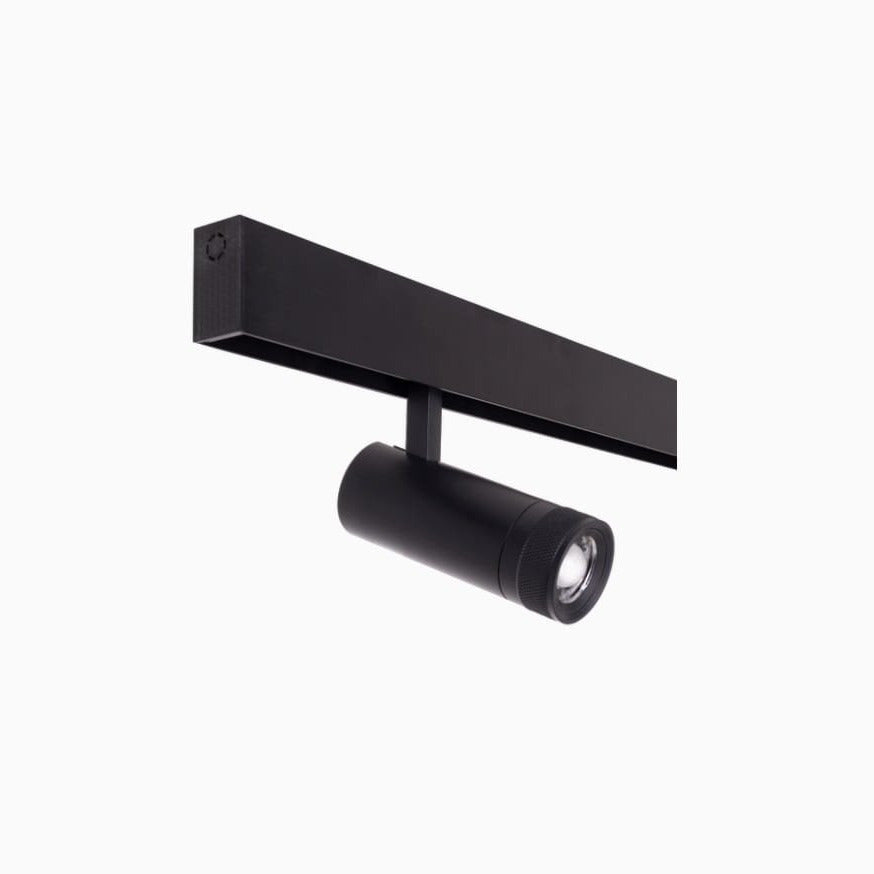 Spot Magnetic réflecteur zoom noir