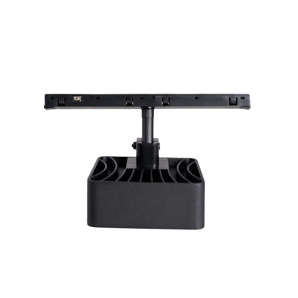 Spot Micro11 carré à grille 12 W noir, vue 4