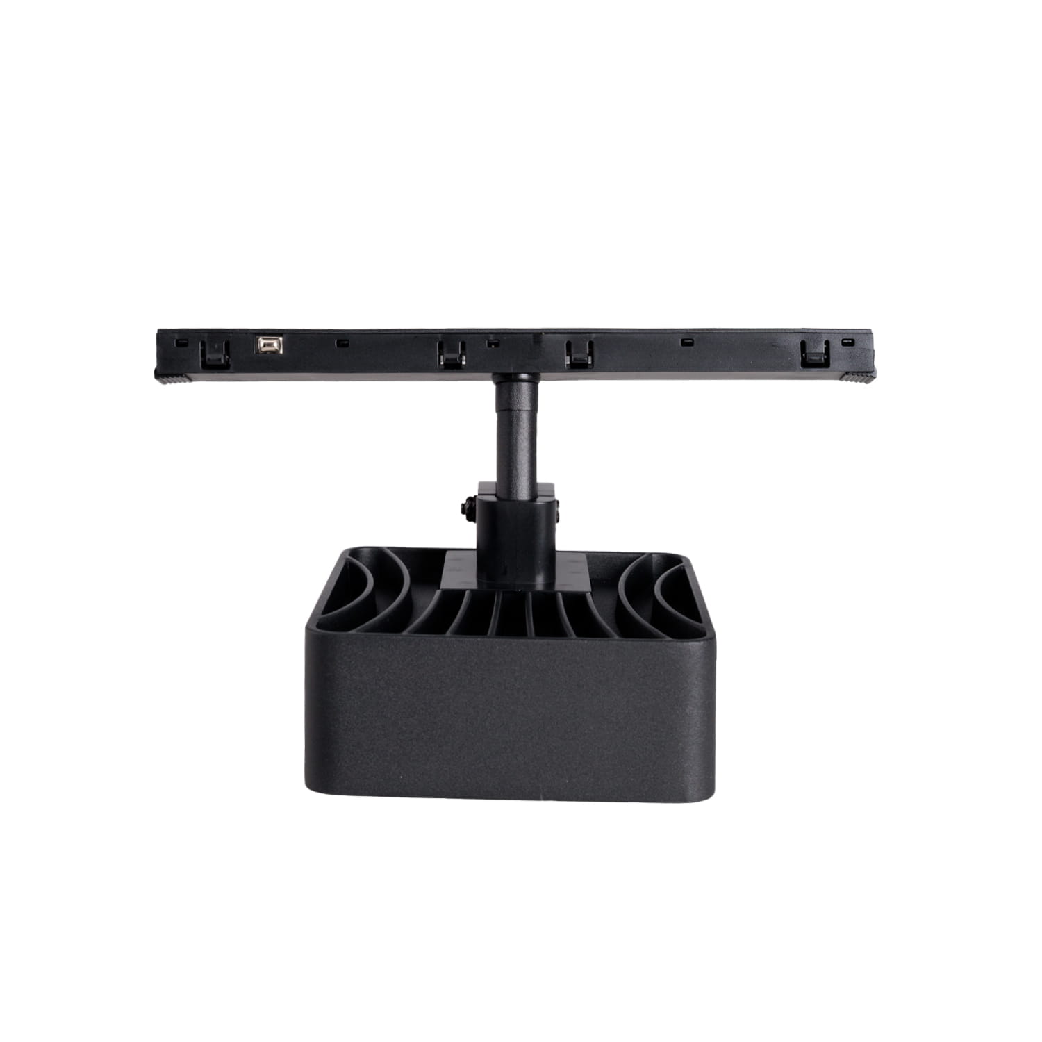 Spot Micro11 carré à grille 12 W noir, vue 4