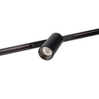 Spot Micro11 réflecteur 10 W noir, vue 2