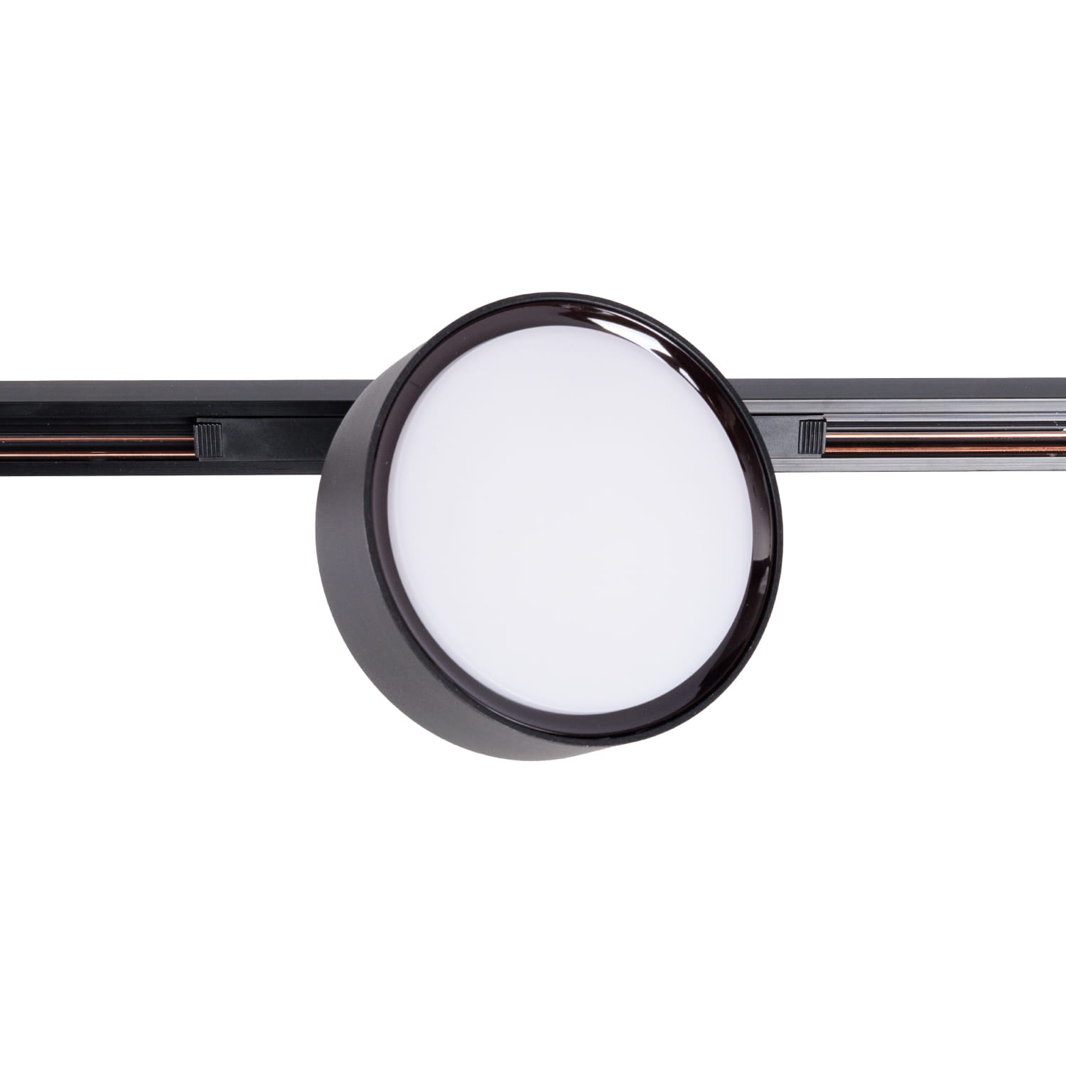 Spot Micro11 rond opale 12 W noir connecté Zigbee