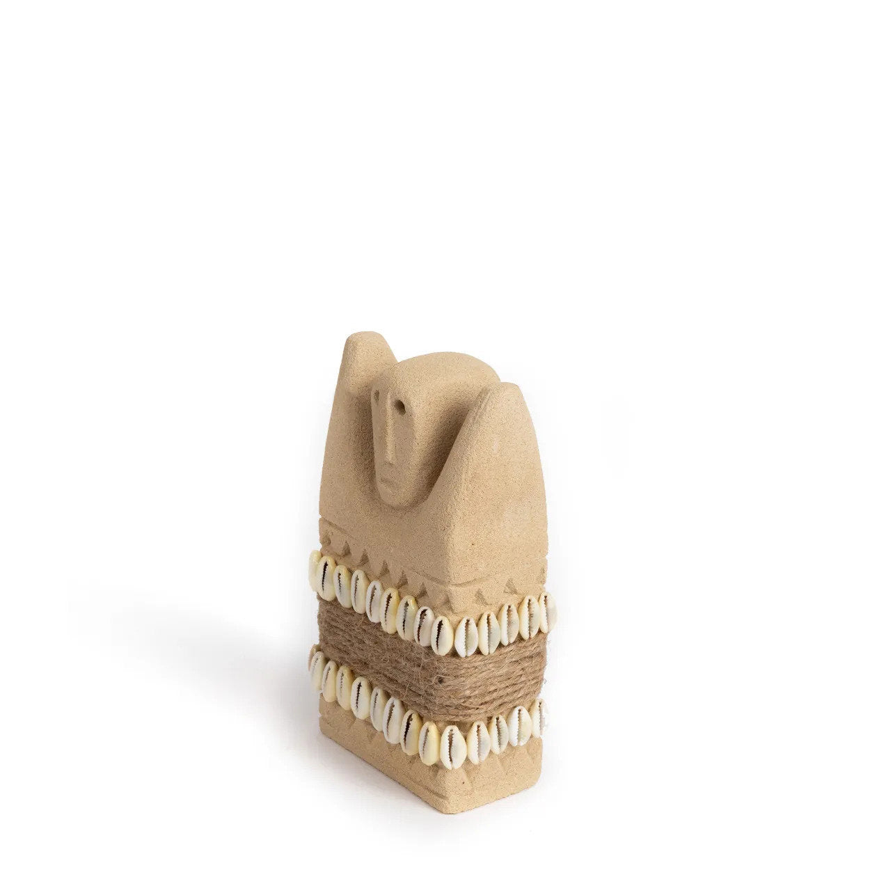Statuette Sumba aux bras levés et cauris 14 cm, vue 6