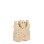 Statuette Sumba aux bras levés en grès 11 cm, vue 6