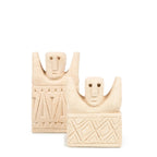 Statuette Sumba aux bras levés en grès 11 cm, vue 7