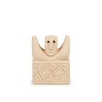 Statuette Sumba aux bras levés en grès 11 cm