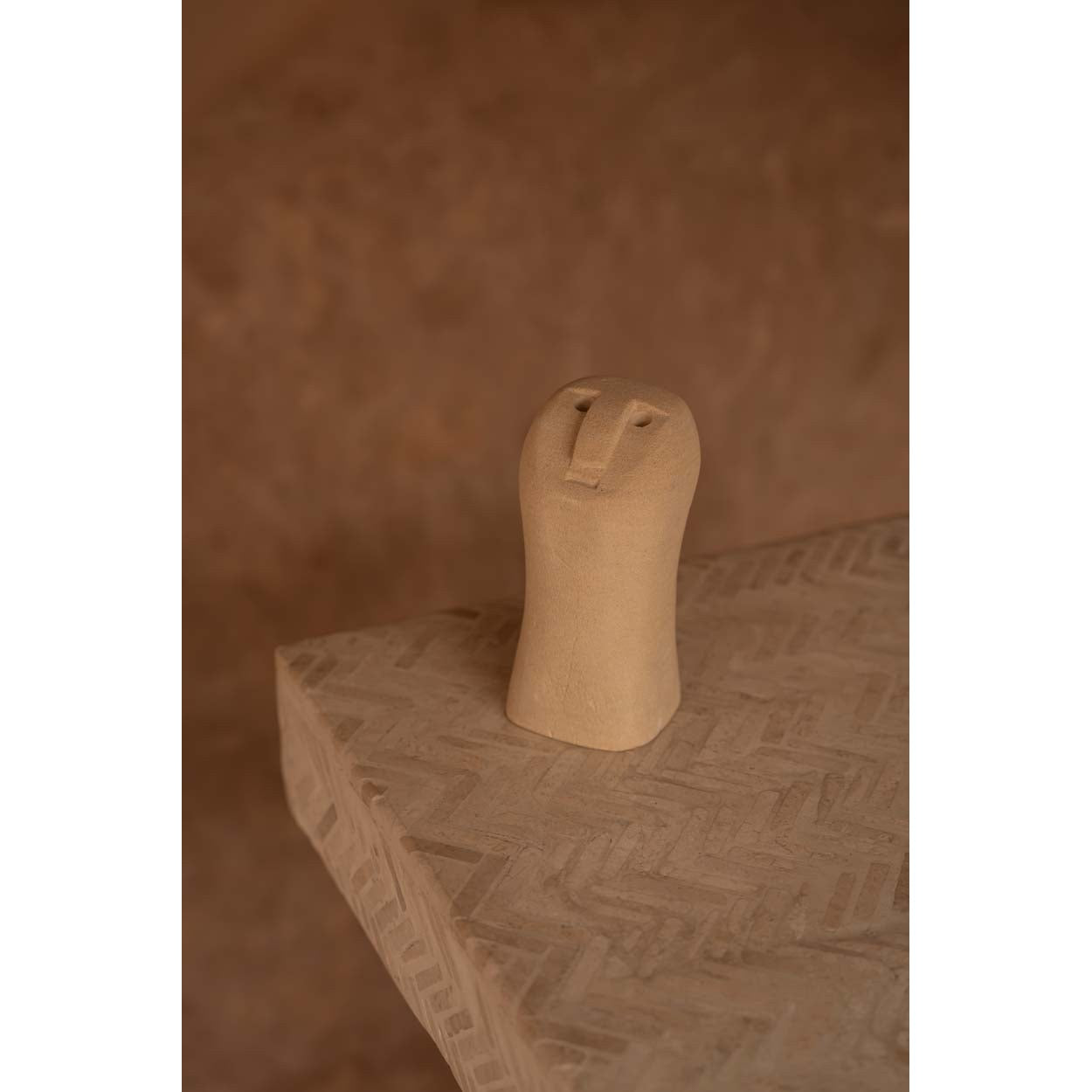 Statuette Sumba en grès 17 cm, vue 5