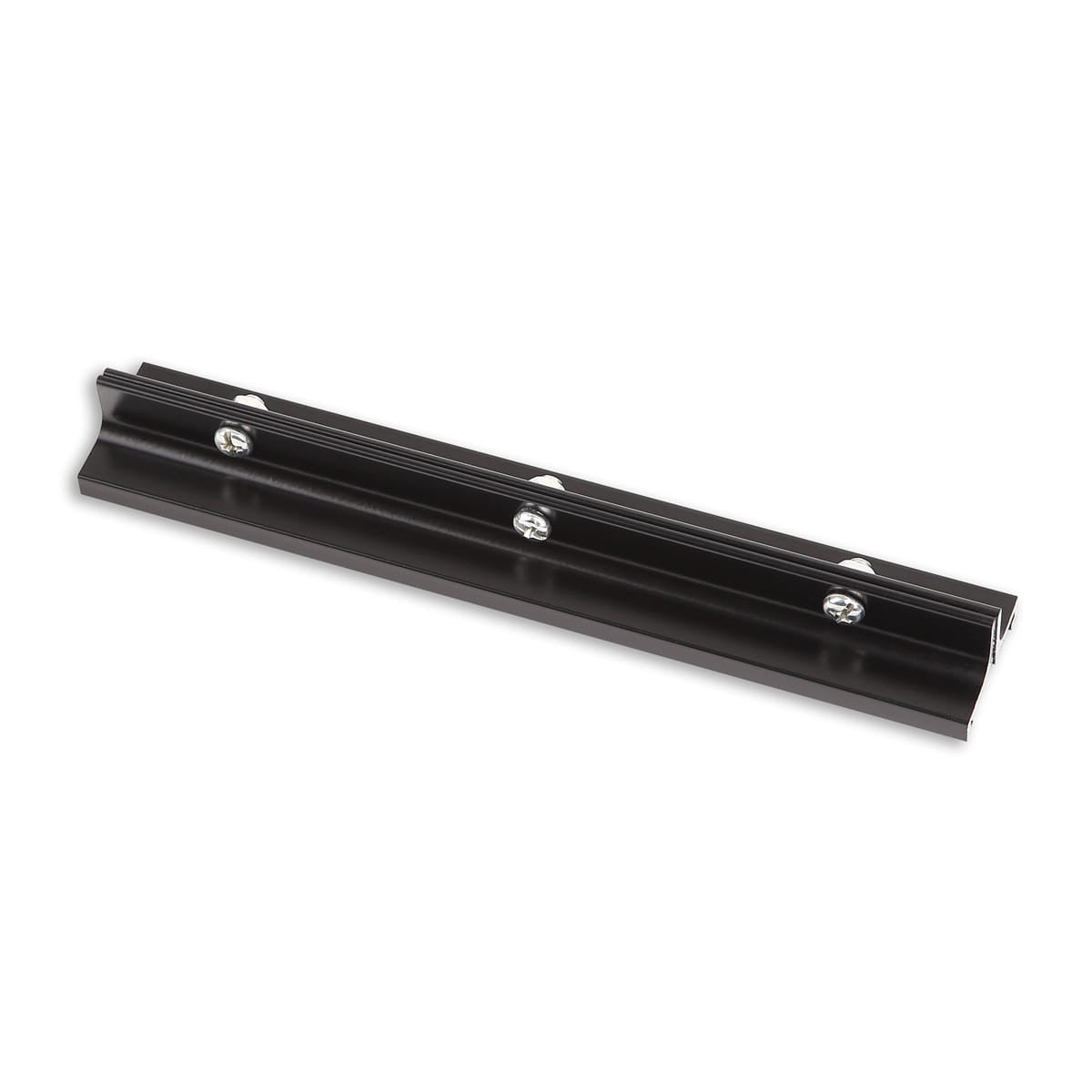 Support de fixation long pour rail triphasé noir