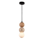 Suspension Alice ambrée G9, vue 2