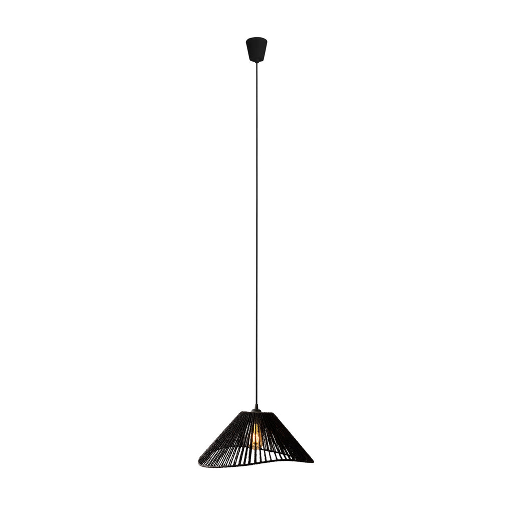 Suspension Amalfi I noire E27