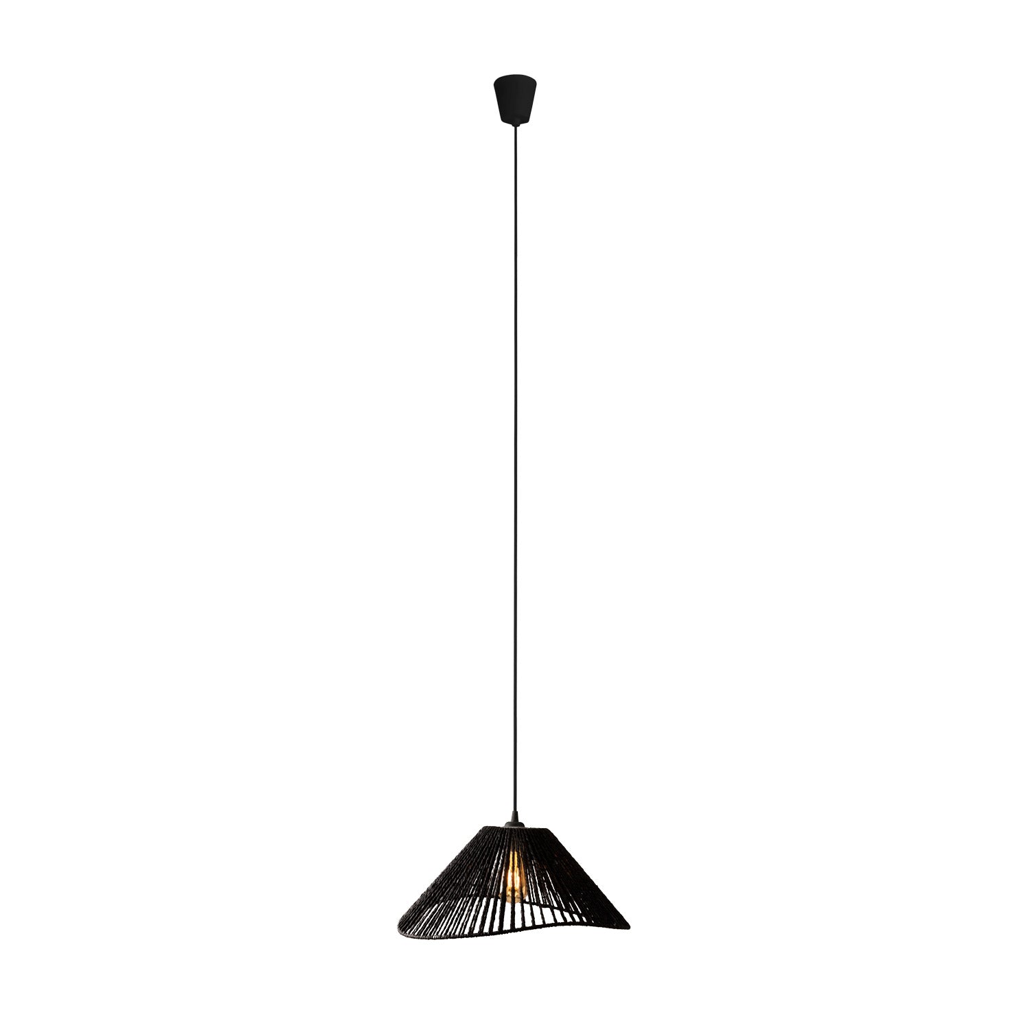 Suspension Amalfi I noire E27