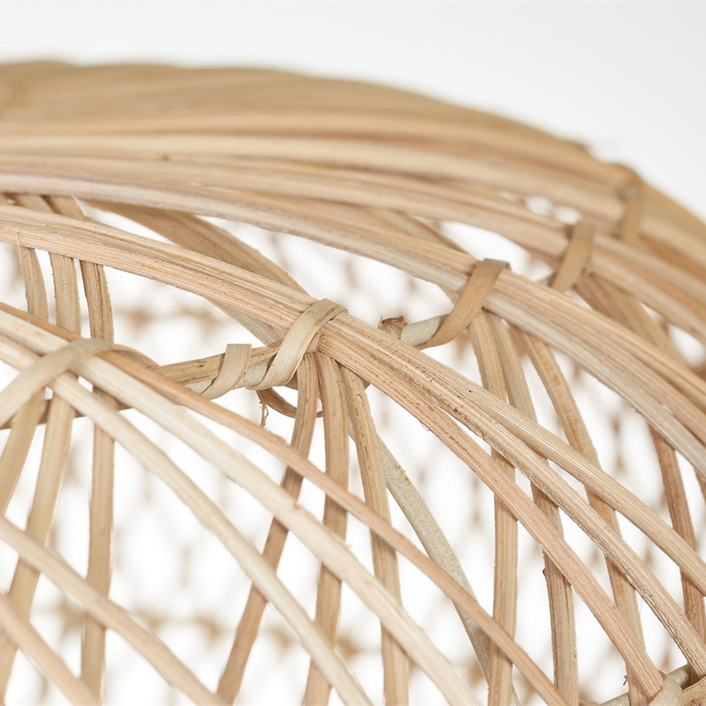 Suspension Arizona bambou naturel 50 cm E27, vue 7