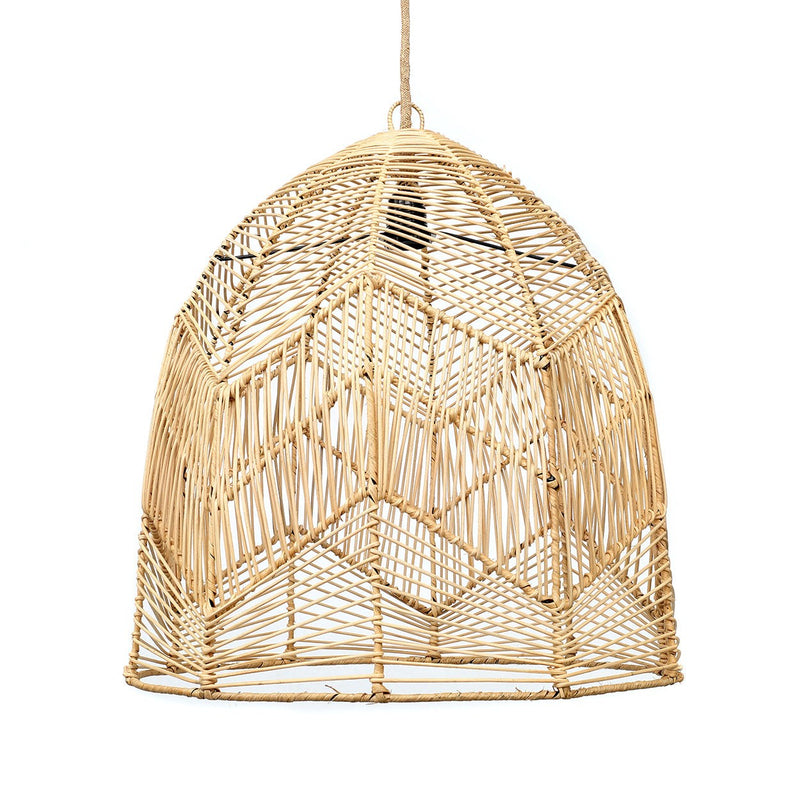 Dimensions Abat-jour de suspension Bala en rotin naturel 50 cm