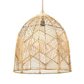 Abat-jour de suspension Bala en rotin naturel 50 cm