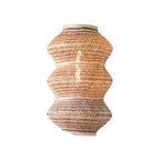 Suspension Barbados bambou naturel et brun 40 cm E27